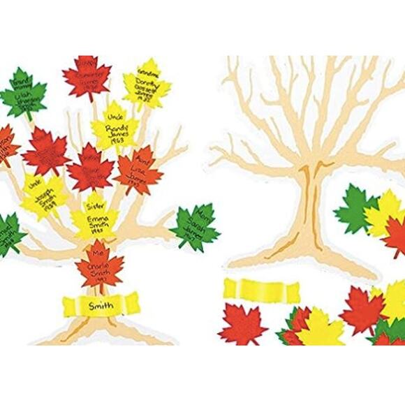 NEW Roylco My Family Tree "All About Me" Kit Educational Activity 12 Projects - Picture 2 of 9